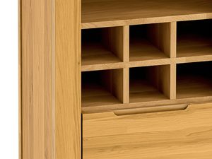 Miniatura 4 - Prostorná skříň s miejscem na wino a uzavíratelnou skříňkou