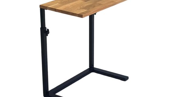 Miniaturka 1 - Stolik Pomocniczy Regulowany Drewniano-Metalowy – Metron