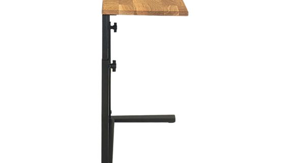 Miniaturka 2 - Stolik Pomocniczy Regulowany Drewniano-Metalowy – Metron