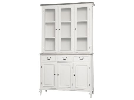 Kredens prowansalski biały