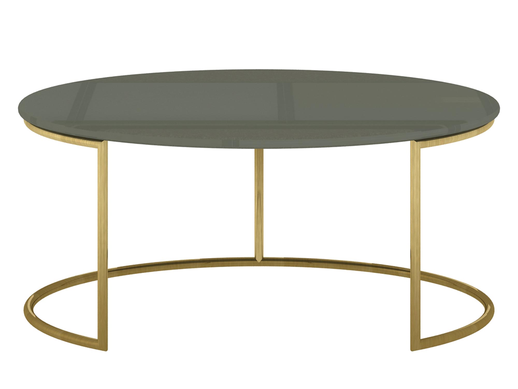 Stolik kawowy w stylu modern ze złotymi nogami Stolik kawowy w stylu modern ze złotymi nogami