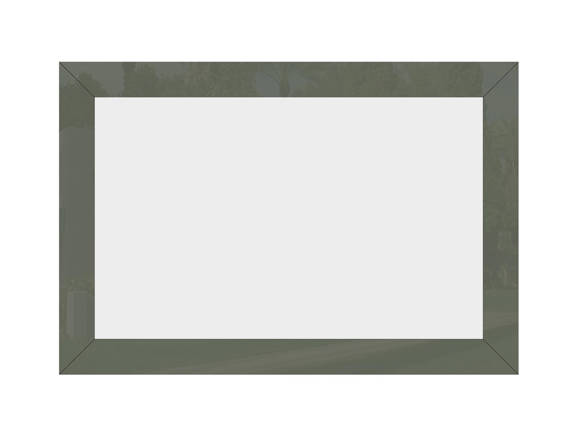 Lustro prostokątne z połyskiem do eleganckiego wnętrza glamour