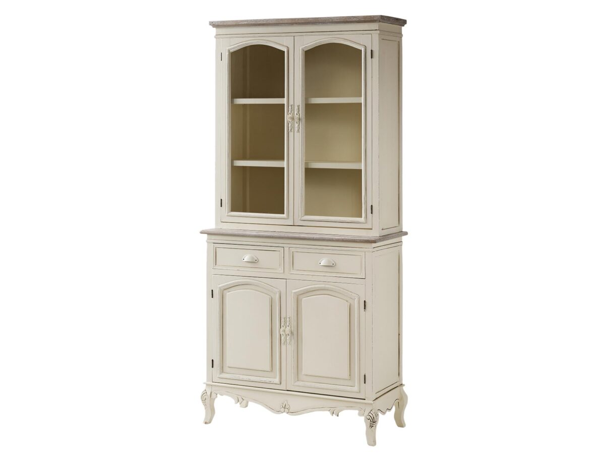 Kredens w Stylu Prowansalskim z Metalowymi Uchwytem – Sorrento