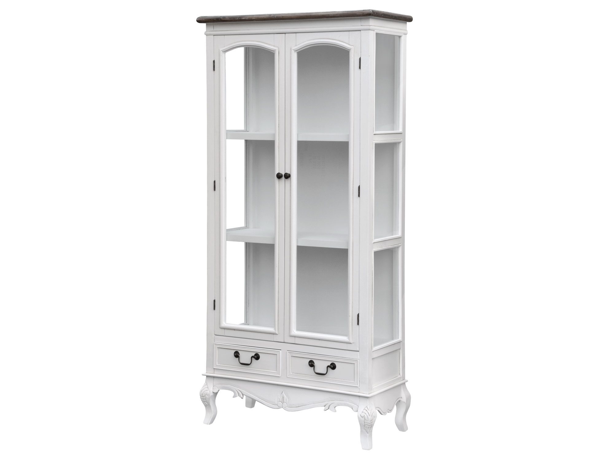 Elegancka witryna z frezowanymi krawędziami