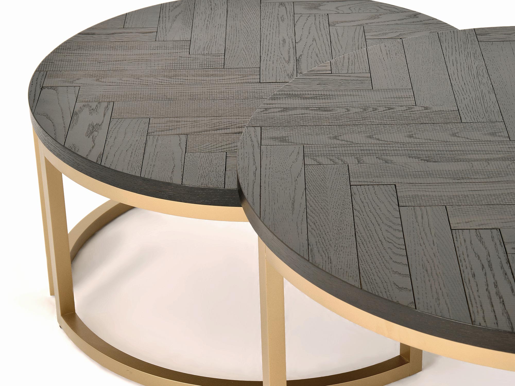 Stoliki kawowe z drewna bukowego w stylu glamour Stoliki kawowe z drewna bukowego w stylu glamour