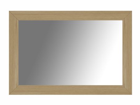 Lustro w kolorze dębowym