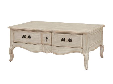 Ponadczasowy stolik kawowy w stylu prowansalskim