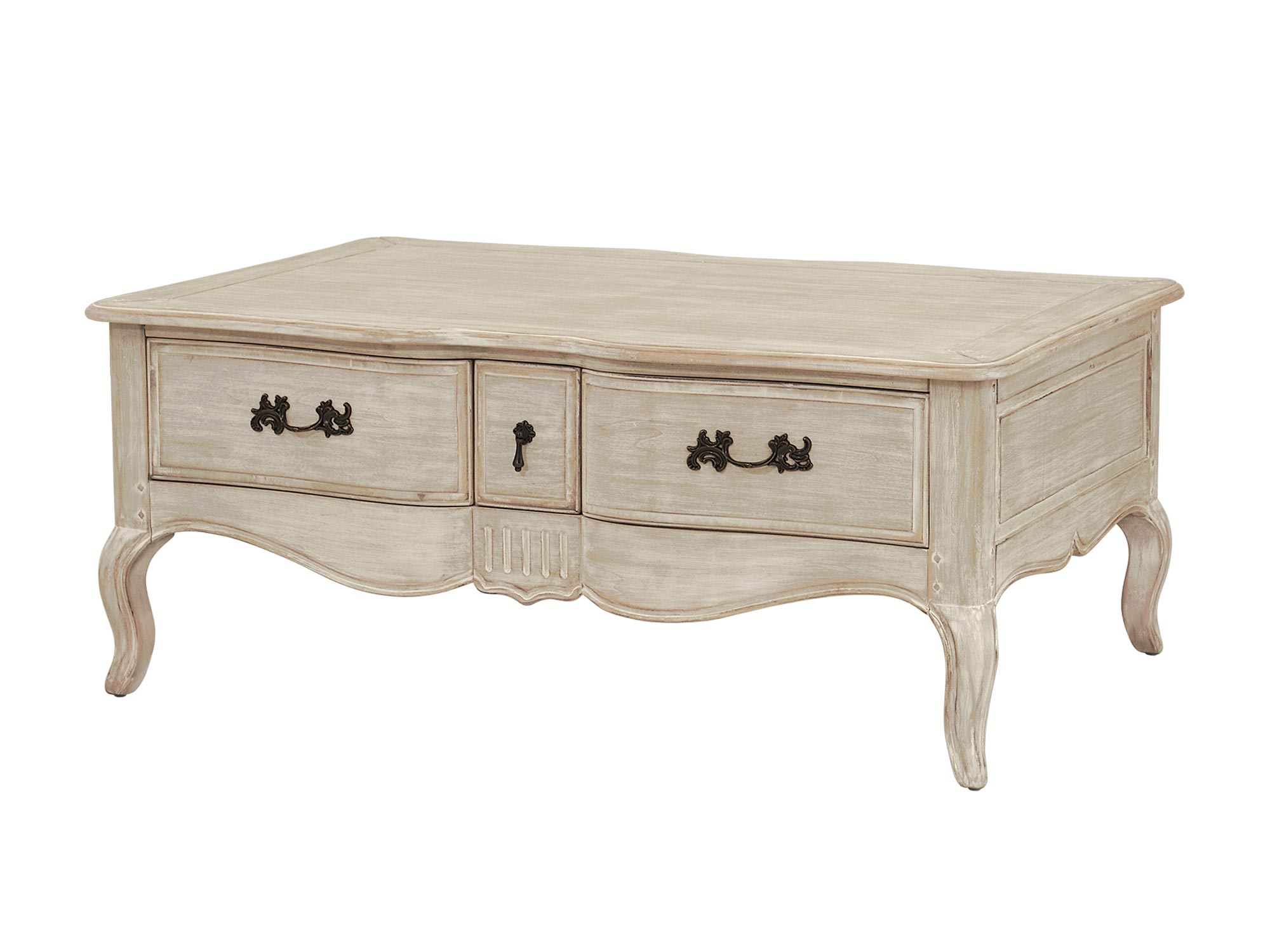 Ponadczasowy stolik kawowy w stylu prowansalskim