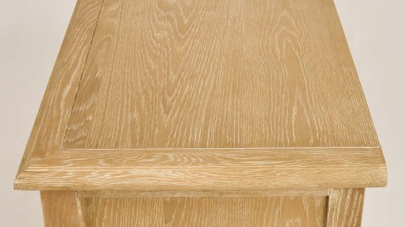 Miniaturka 16 - Komoda Drewniana z Giętymi Nógami i Metalowymi Uchwytem w Stylu Francuskim – Venezia Oak