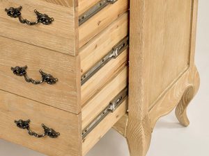 Miniaturka 8 - Komoda dębowa prowansalska usłojenie drewna