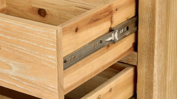 Miniaturka 9 - Komoda Francuska z Giętymi Nogami i Szczotkowaną Powierzchnią – Venezia Oak