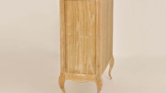 Miniaturka 6 - Komoda Francuska z Giętymi Nogami i Szczotkowaną Powierzchnią – Venezia Oak