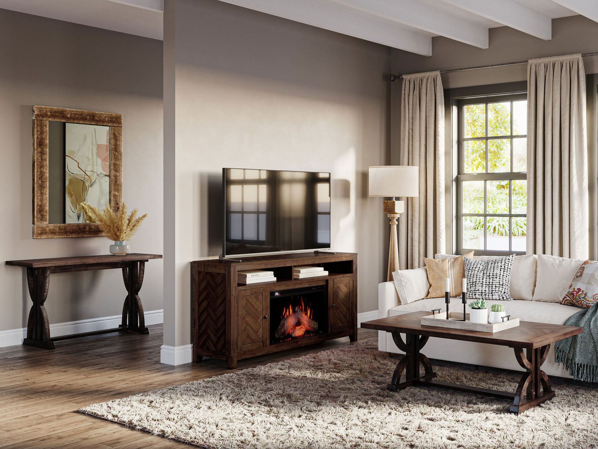 Aranżacja salonu w stylu klasycznym