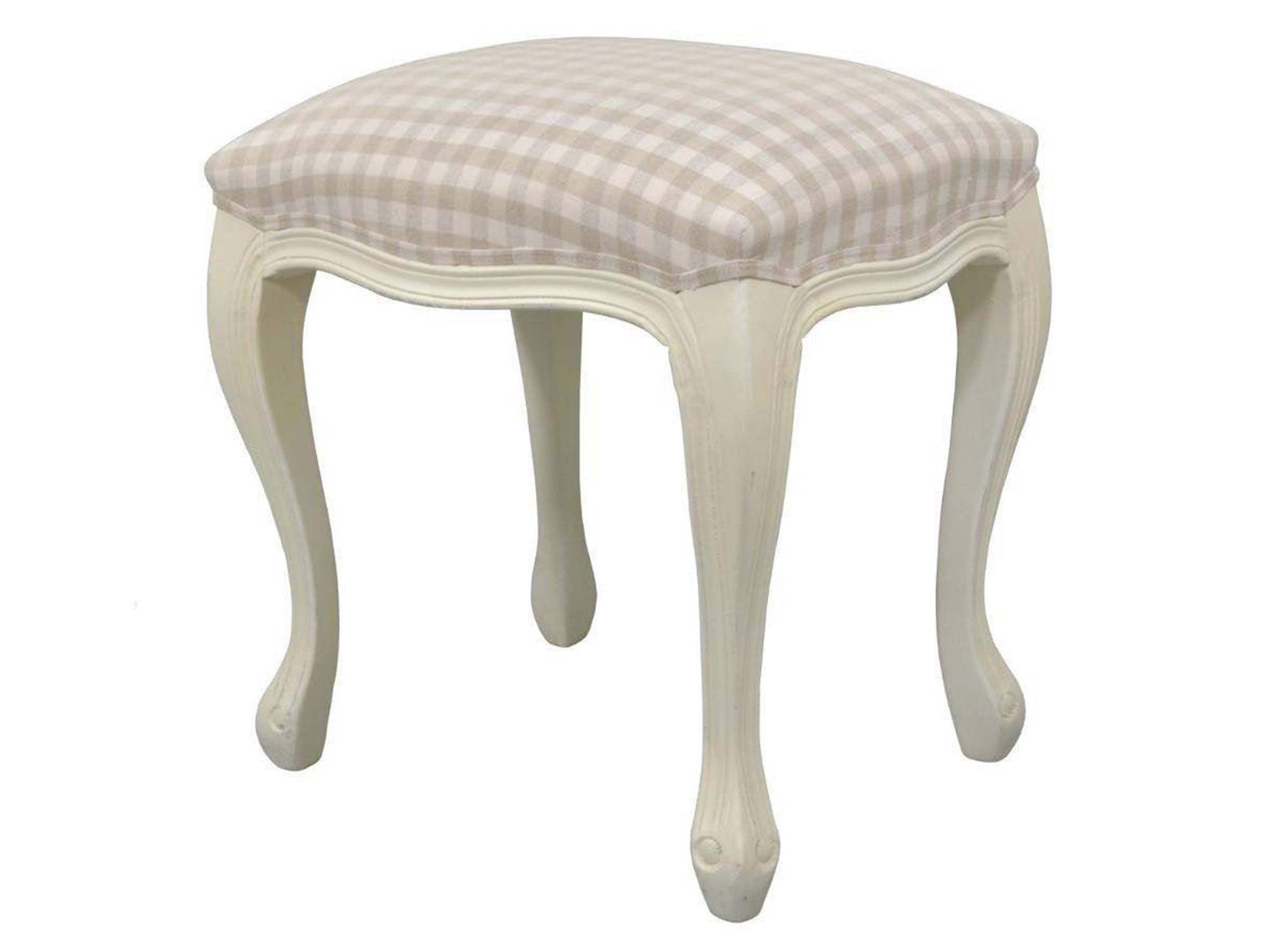 Siedzisko tapicerowane kremowa tkanina TA325B