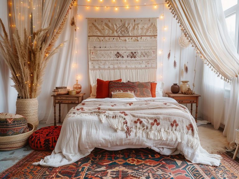 Młodzieżowy pokój z antresolą, światełkami LED i wygodnym miejscem do wypoczynku