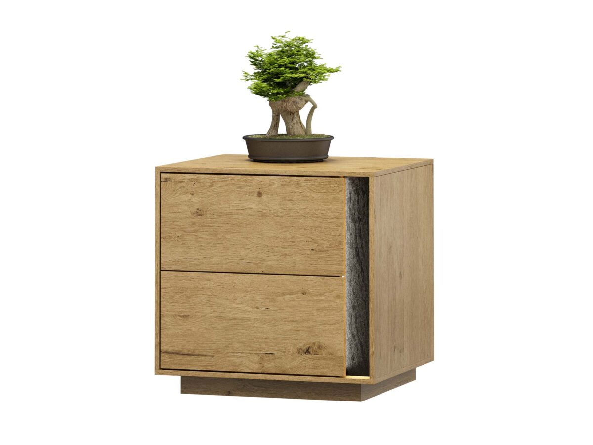 Nachttisch mit Schubladen 60 × 45 × 40 cm Beloria