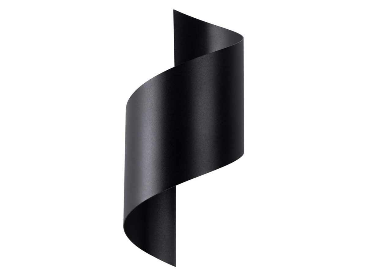 Minimalistische Wandleuchte schwarz TALAR