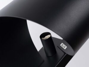 Miniaturka 9 - Detal oprawki G9 LED MAX 8W w czarnym kinkiecie ściennym