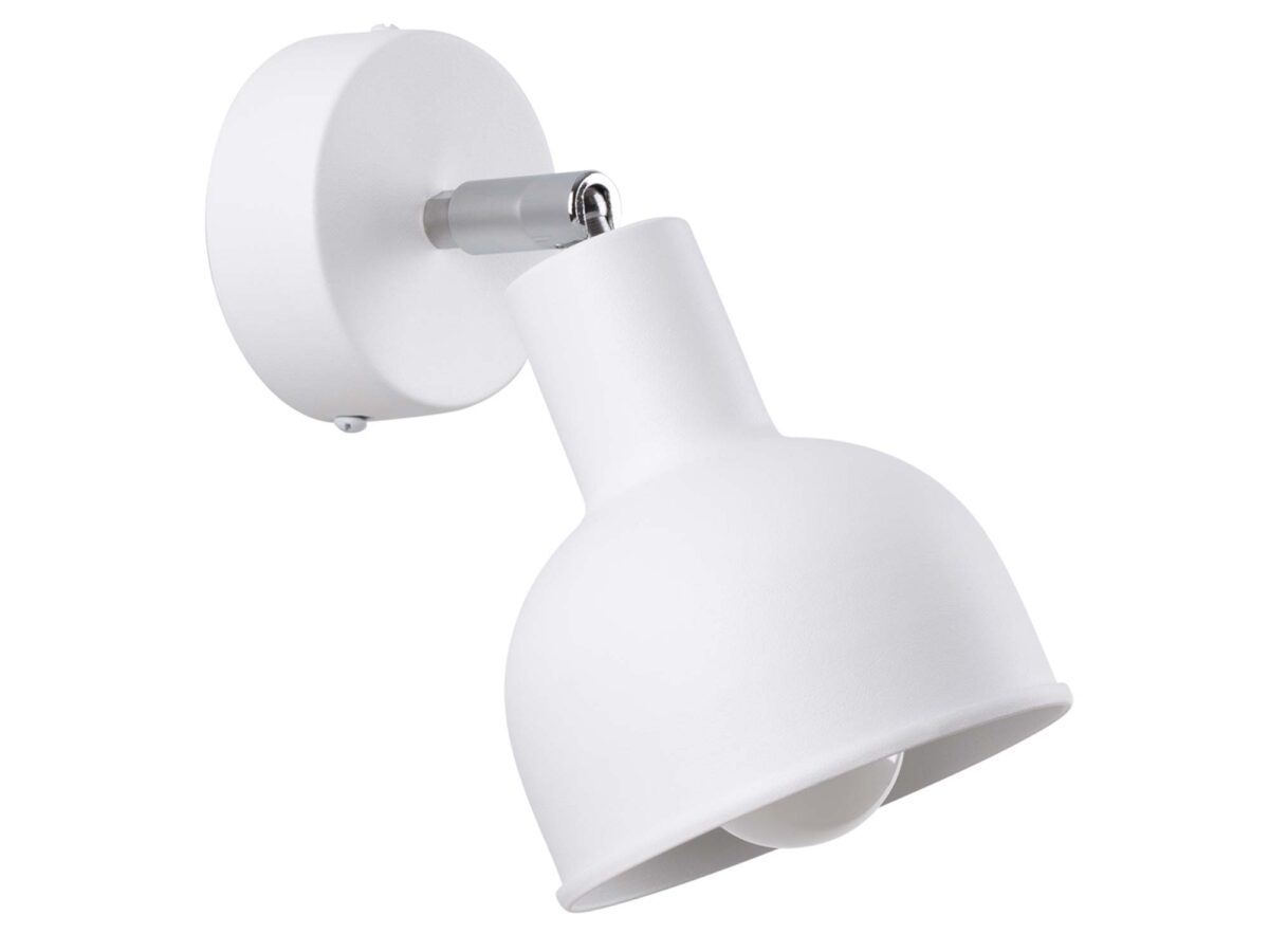 Elegante Wandleuchte weiß ELVO