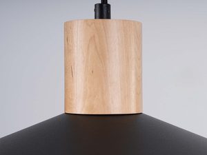 Miniaturka 13 - Naturalne usłojenie drewna bukowego na elemencie lampy wiszącej