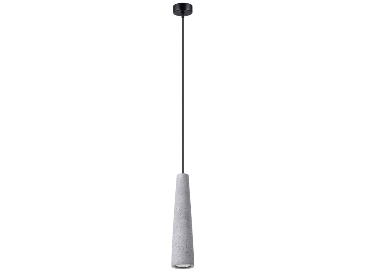 Minimalistische Pendelleuchte aus Beton MONOLIT