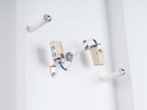Miniaturka 8 - Konstrukcja wewnętrzna kinkieta z oprawkami G9 LED