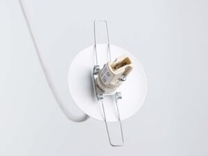 Miniaturka 10 - Gniazdo G9 lampy wiszącej Saturn z mechanizmem mocowania klosza