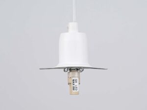 Miniaturka 12 - Gniazdo G9 lampy sufitowej Saturn z mechanizmem mocowania zbliżenie