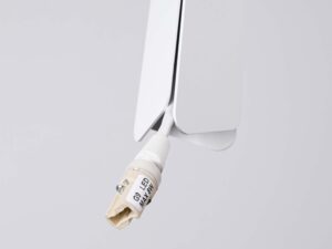 Miniaturka 13 - Gniazdo G9 LED lampy białej z płaskim kloszem detal zbliżenie