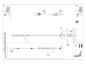 Miniaturka 12 - Instrukcja montażu lampy wiszącej z wąskim kloszem trójkątnym