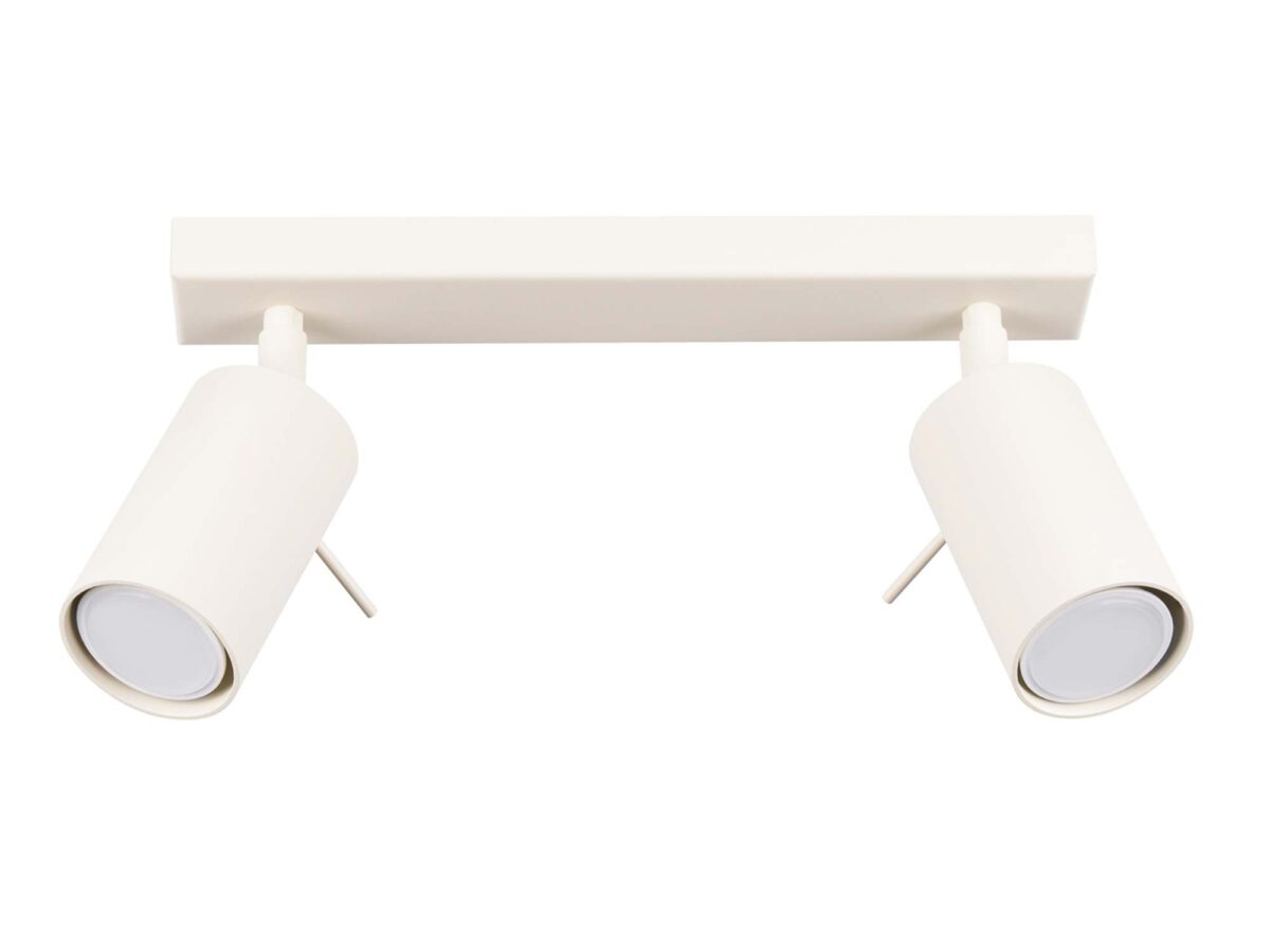 Beige Deckenleuchte 2-flammig RINTO 2