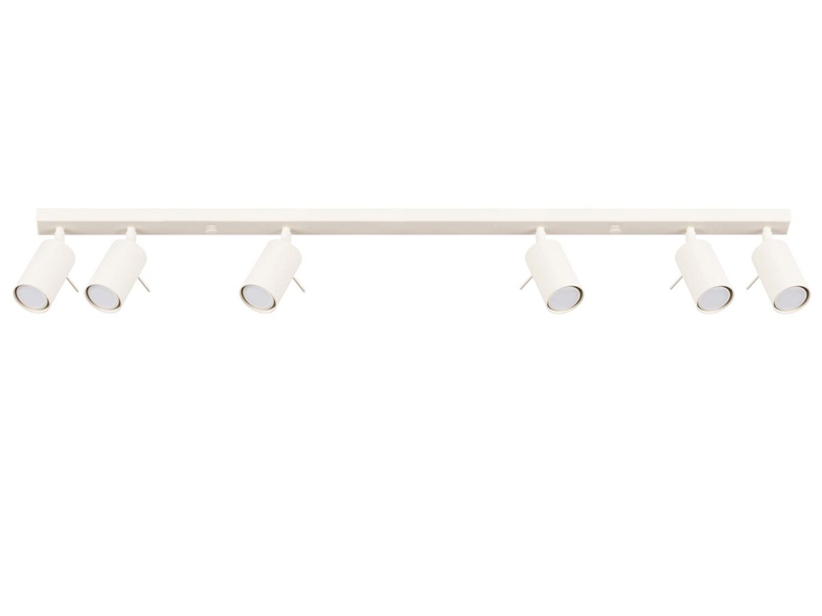 Beige Deckenleuchte 6-flammig RINTO 6L
