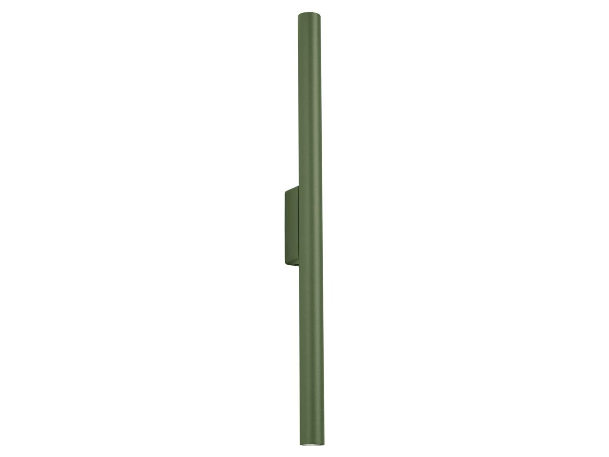 Moderne Wandleuchte 2-flammig G9 olivgrün VARIO 2