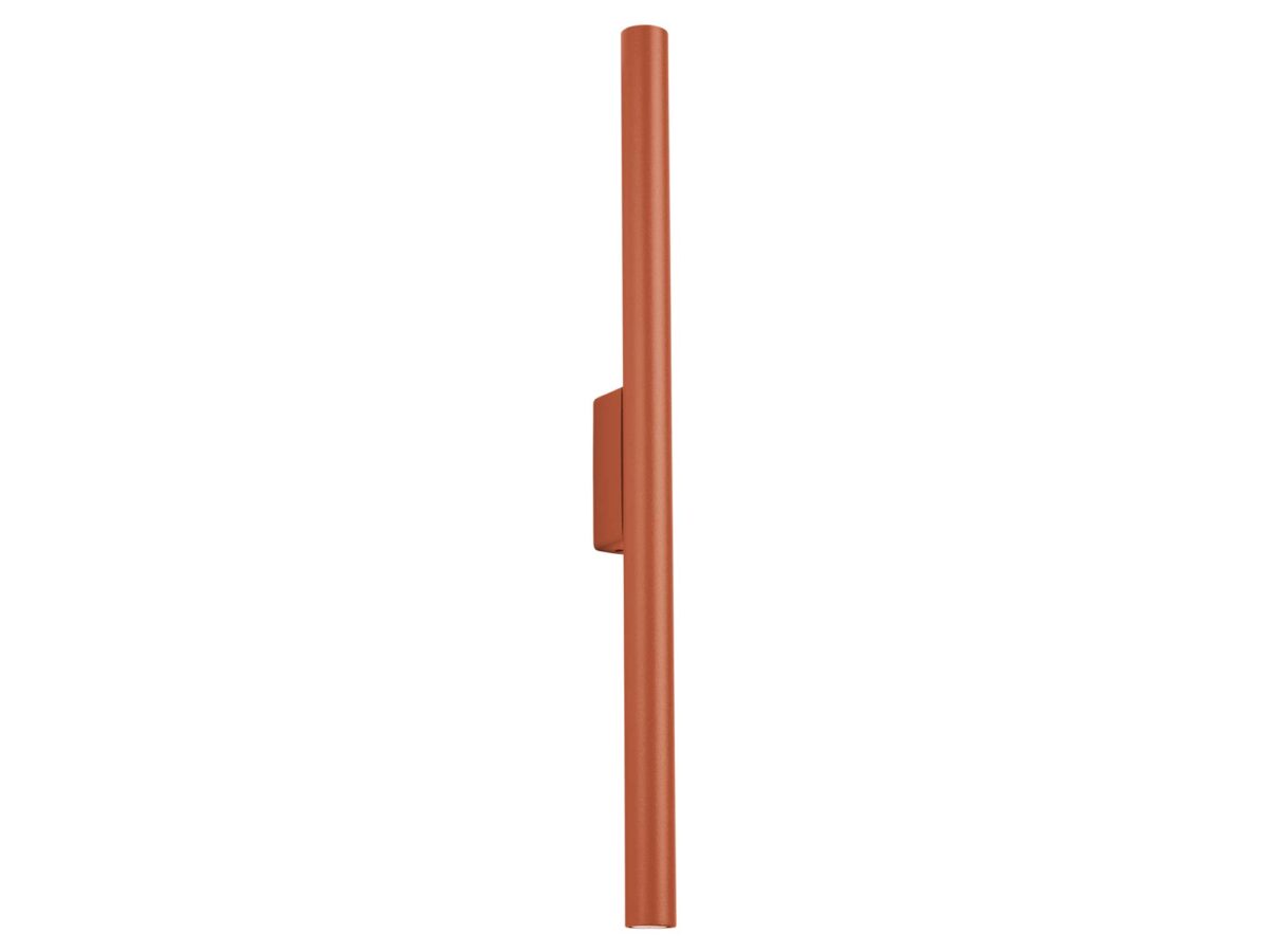 Moderne Wandleuchte 2-flammig G9 roter Ocker VARIO 2