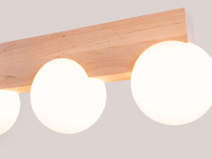 Miniaturka 3 - Plafon BOLDO 4 naturalne drewno