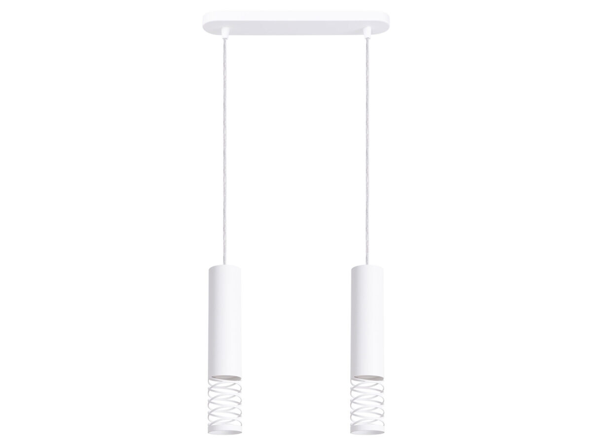 Hängeleuchte weiß 33 cm 6/30 cm LAMIR 2