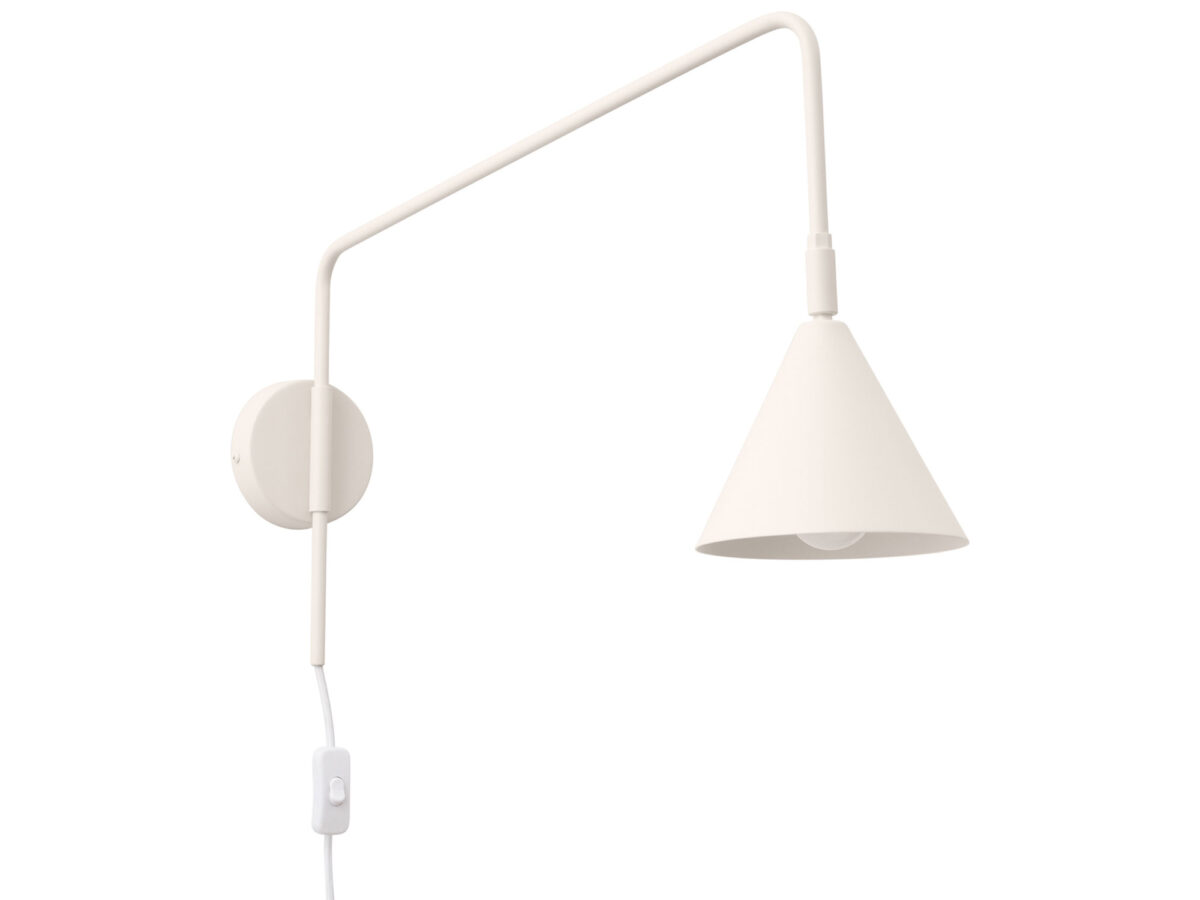 Beige Wandleuchte 14×12 cm NOREN