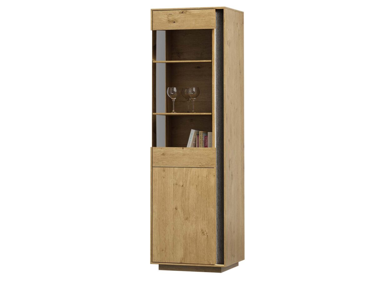 Kleine Vitrine L Wildeiche BELORIA