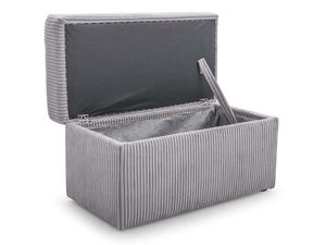 Miniaturka 4 - Tapicerowany fotel Alvares beżowy Lincoln z nogami metalowymi