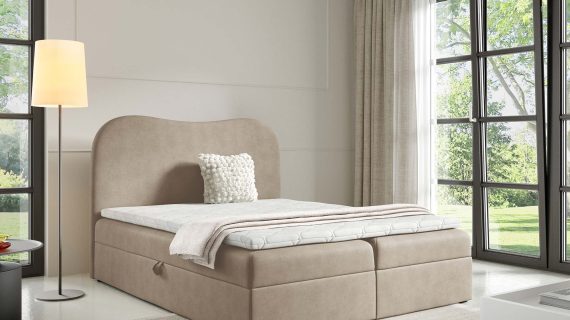 Miniaturka 18 - Nowoczesne łóżko z pojemnikiem Neo lux