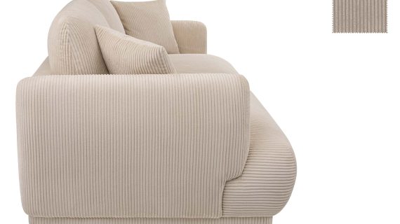 Miniaturka 10 - Sofa Nowoczesna Sprężyny Faliste Lazza Sofa