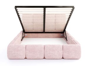 Miniaturka 6 - Eleganckie łóżko z pojemnikiem na pościel Margot