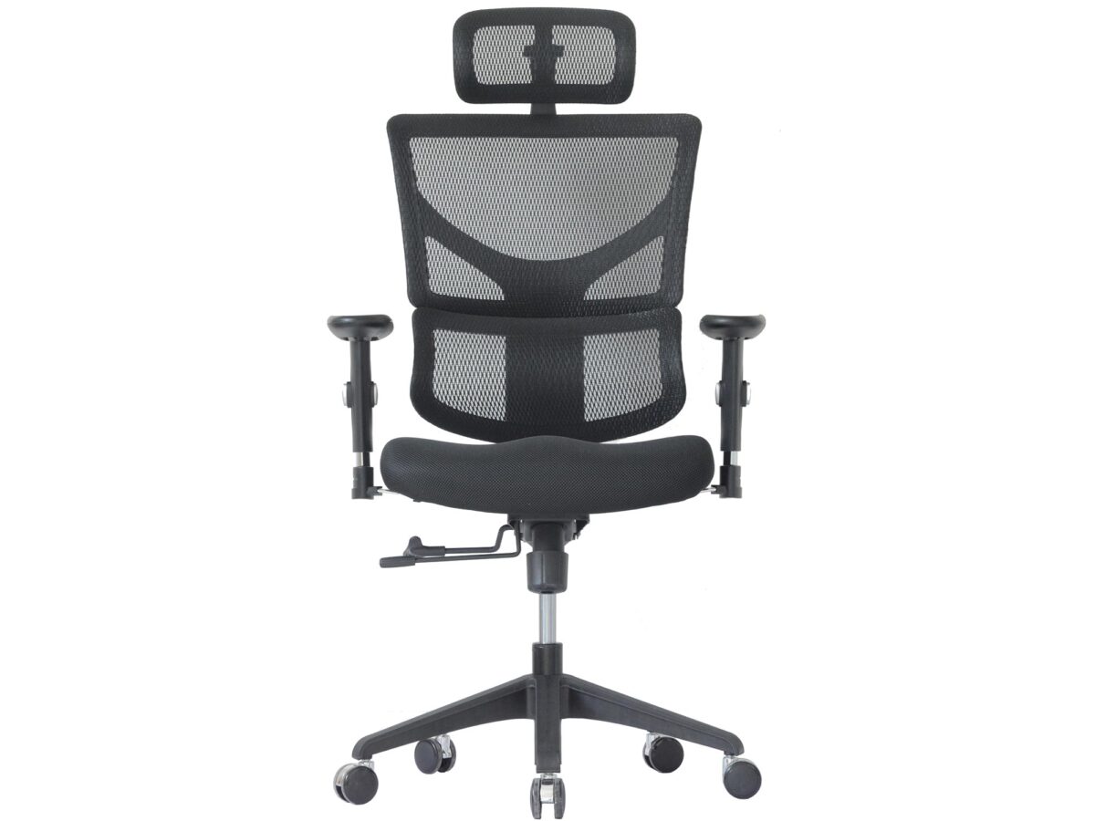 Ergonomischer Büro- und Gamingstuhl ERGOFLY SAIL-E T-01 Black