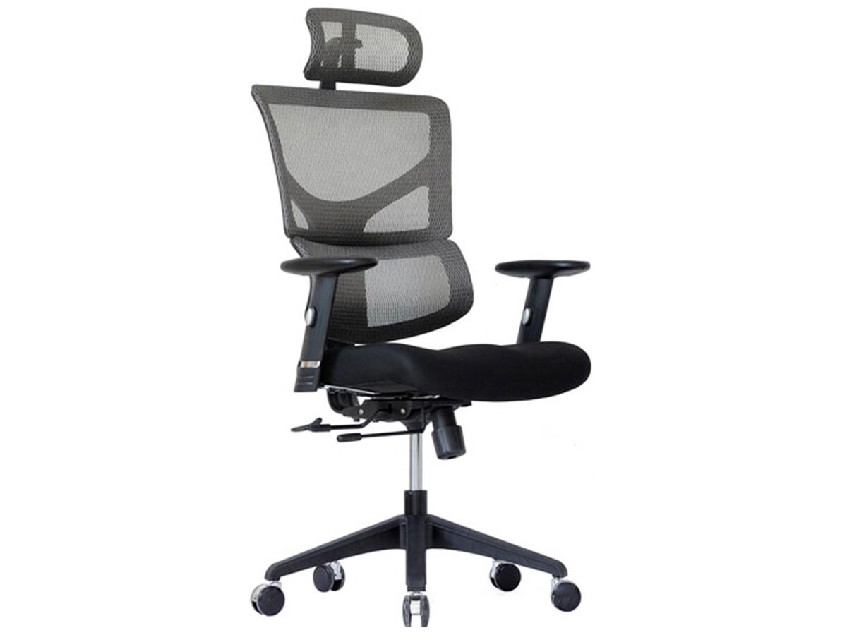 Ergonomischer Büro- und Gamingstuhl ERGOFLY SAIL-E T-07 Grey