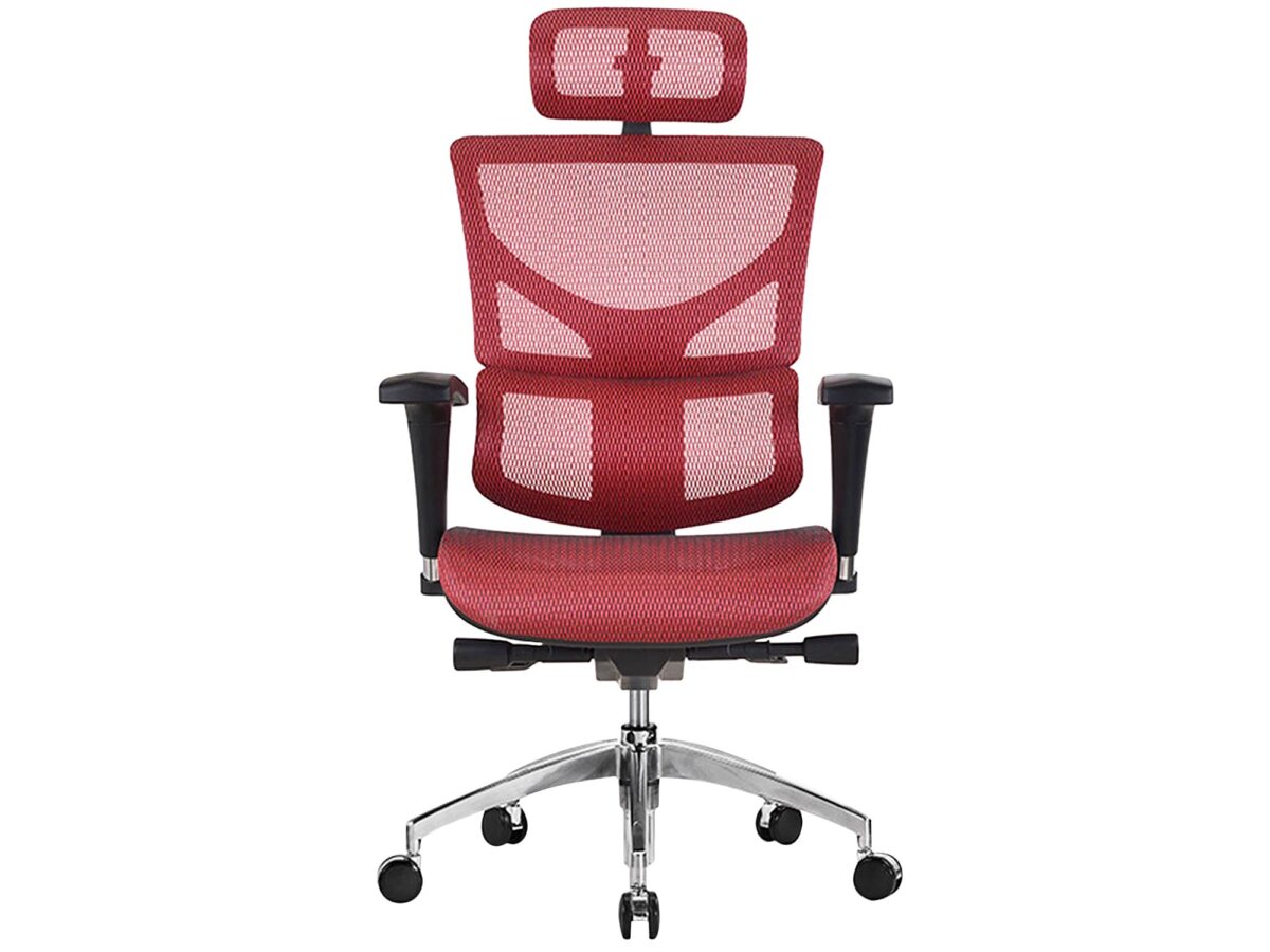 Ergonomischer Büro- und Gamingstuhl ERGOFLY SAIL T-02 Red