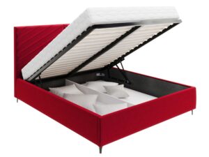 Miniaturka 9 - Łóżko designerskie z pojemnikiem na pościel Fiorella