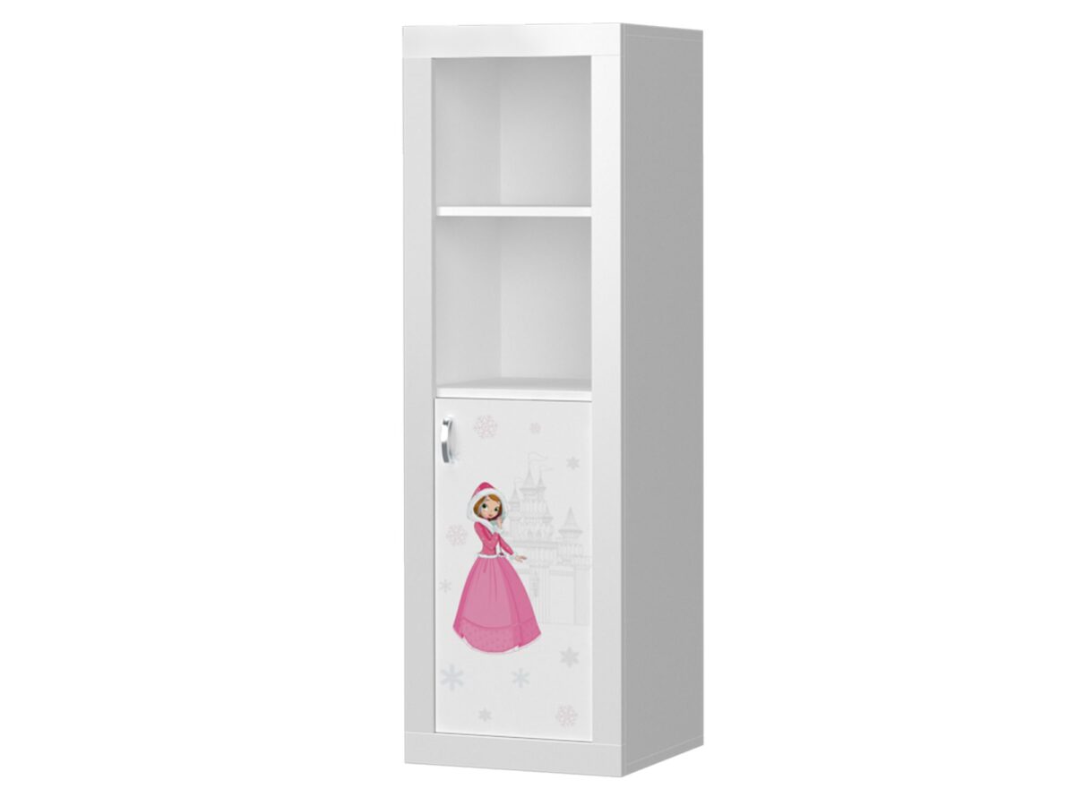 Funktionales Bücherregal MDF 140x45x40 cm Leo