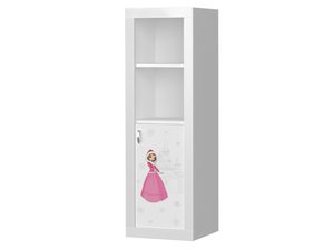 Miniatura 15 - Bílý regál dětský s motivem sněžné princezny perspektiva