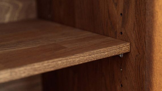 Miniaturka 5 - Klasyczna nowoczesna dębowa witryna Essentia