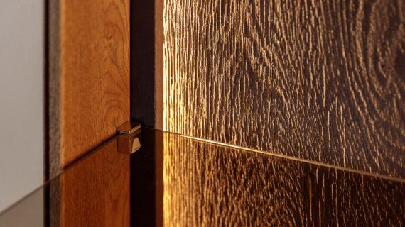 Miniaturka 11 - Nowoczesna dębowa szafka RTV 185 cm Essentia